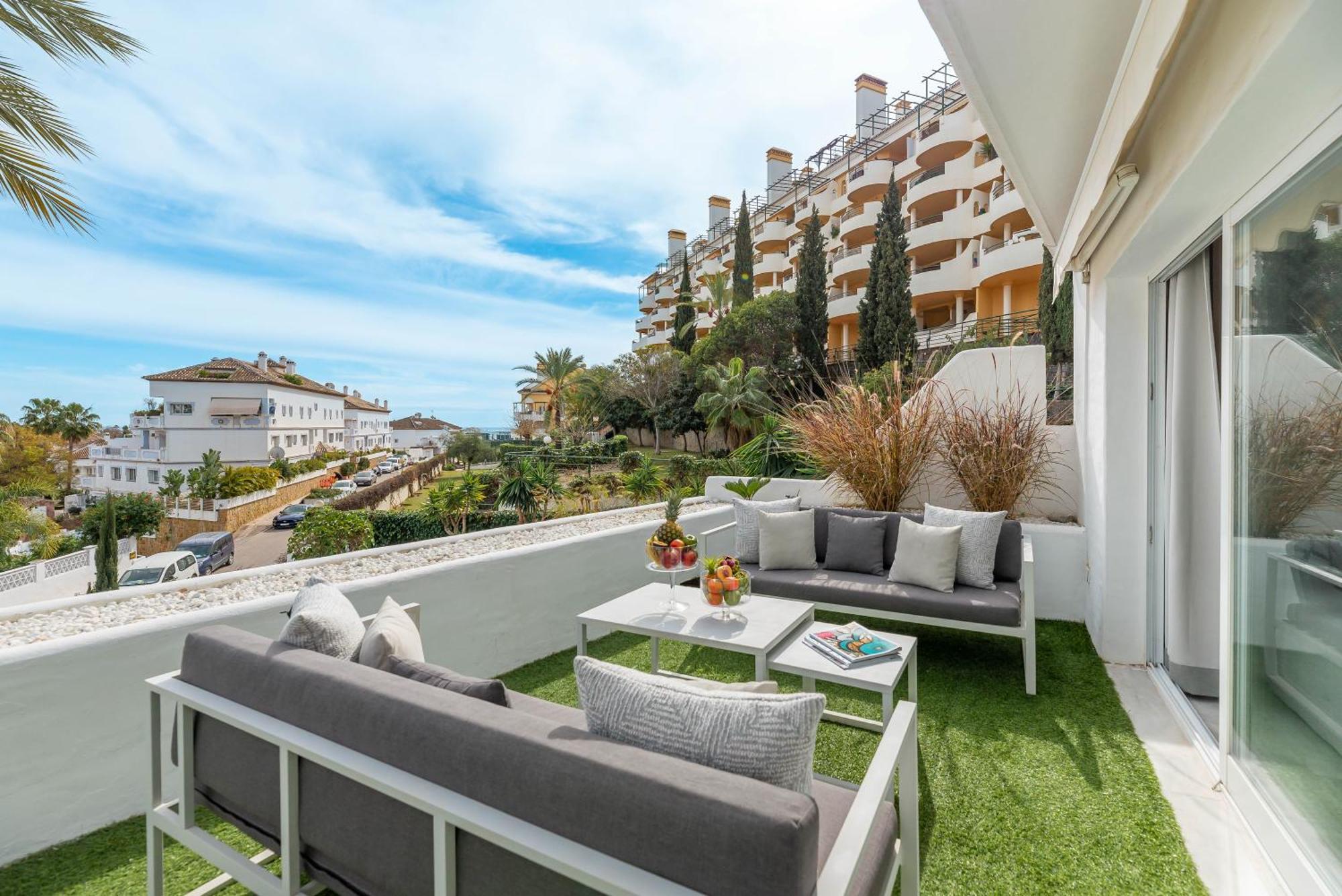 Vacation I Relax In Andalusian Gardens, Big Sunny Terrace Marbella