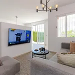 Modern Villa With Heated Pool & Bbq Next To The Beach