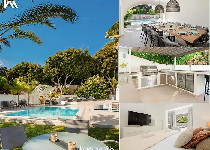 Villa Oceano - A Beachfront Retreat With Heated Pool And Jacuzzi In Costabellla, Marbella