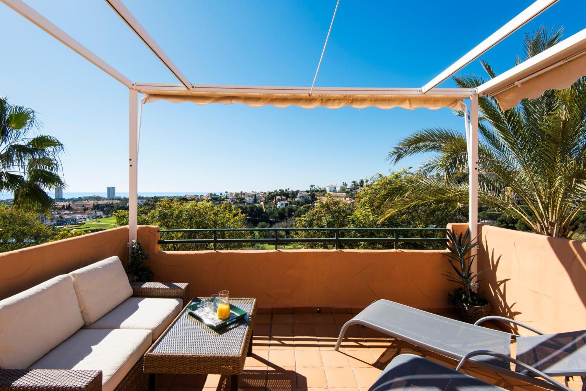 Rentandhomes Penthouse Elviria Golf Apartamento *