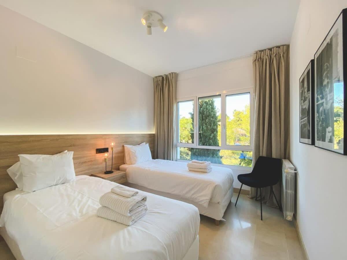 Apartment Spacious Gym Paddel Club Wifi Park Marbella
