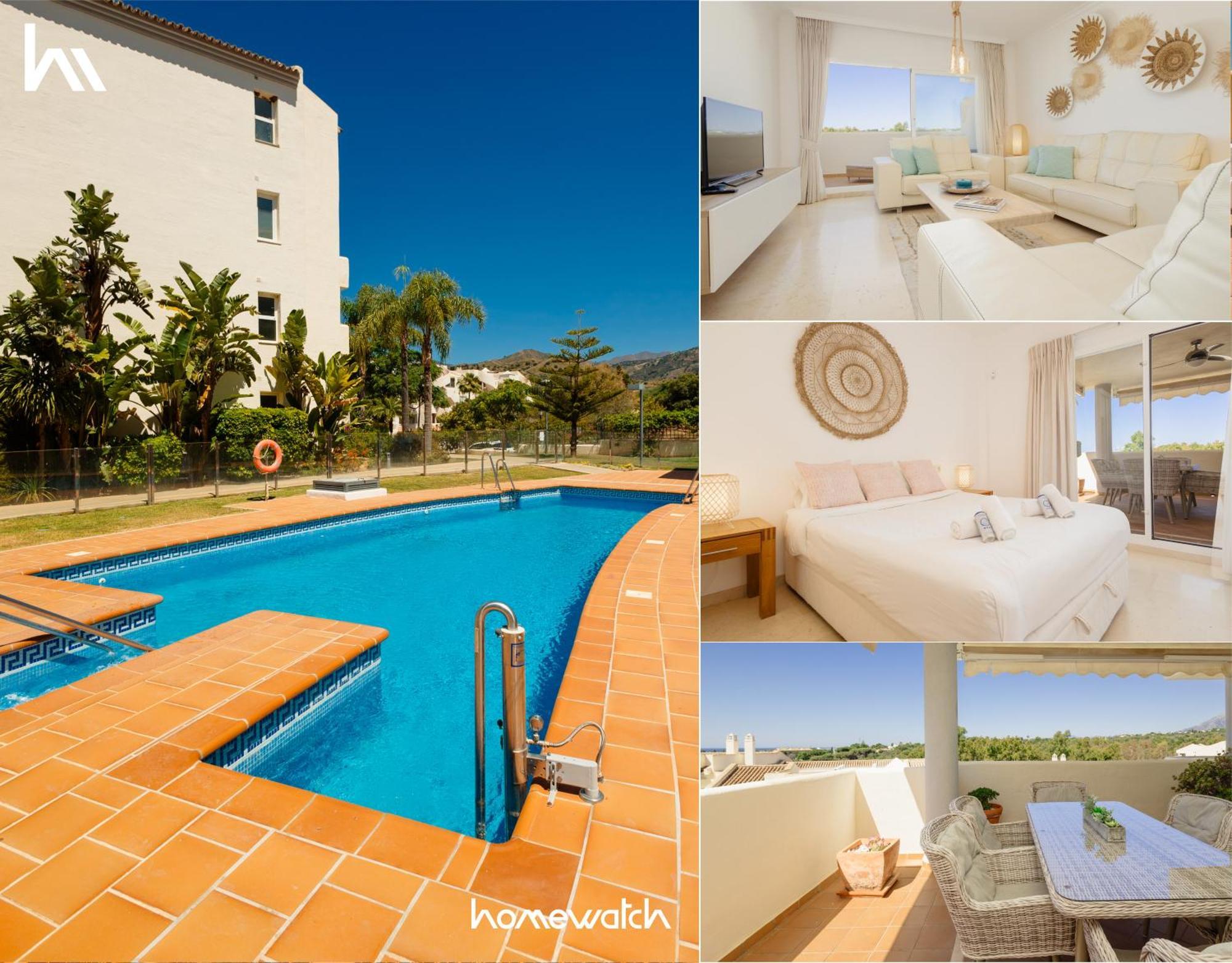 Appartement Apartment With Pool And Private Terrace With Sea Views In Elviria *