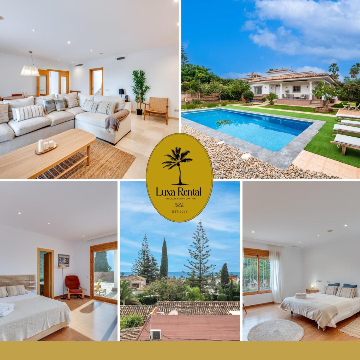 Lxr Mirador Del Sur 5hab Vistas Al Mar Villa Marbella