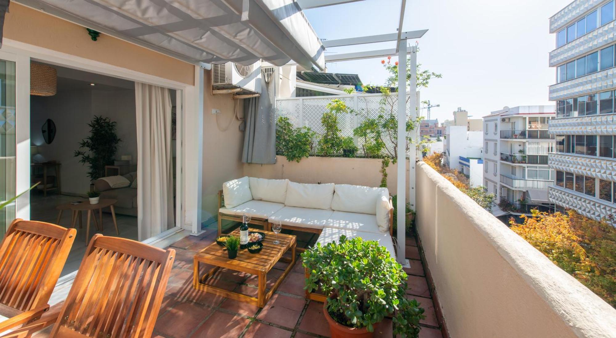 Penthouse With Terrace In Marbella- Costa Del Sol Apartment
