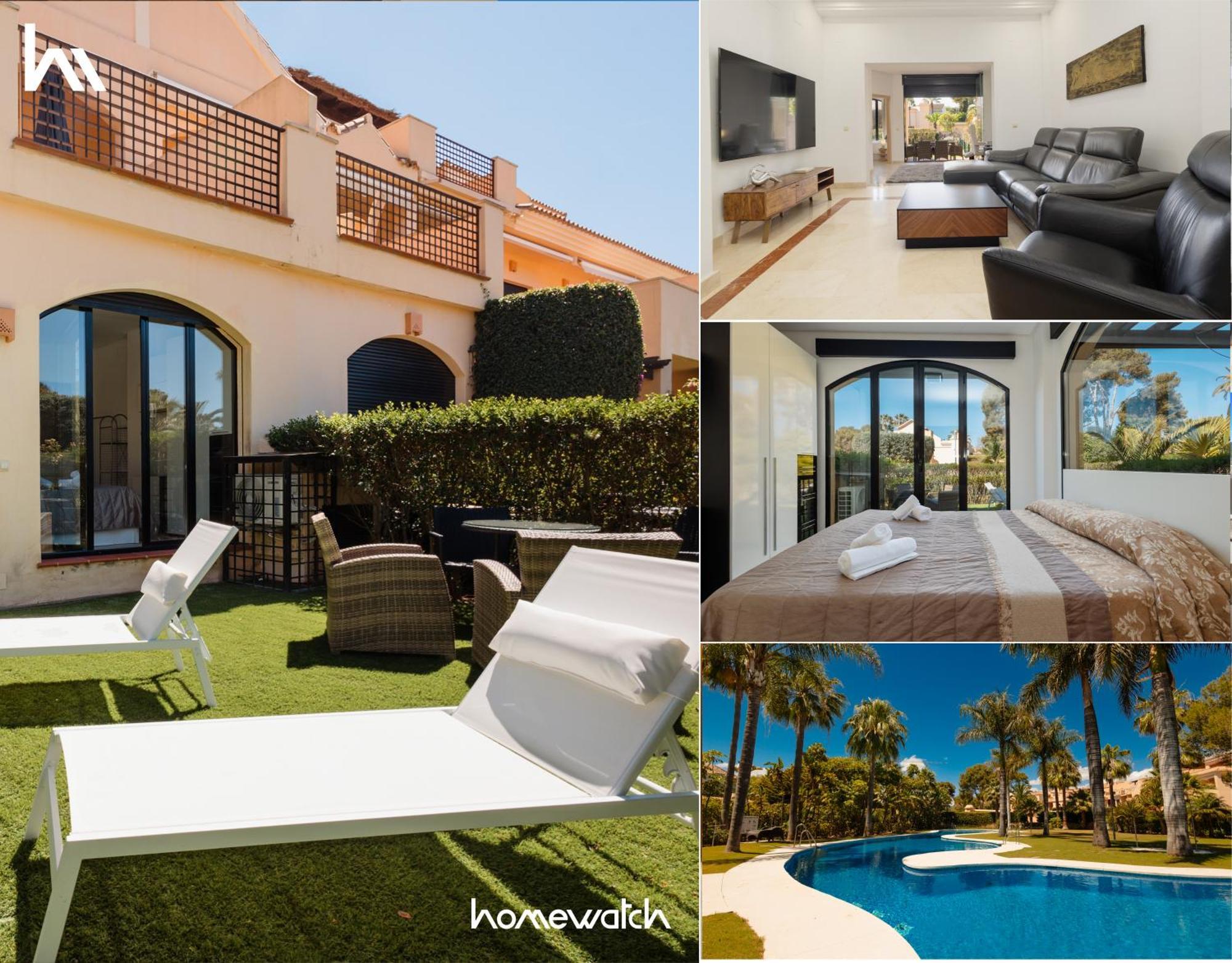 With 3 Bedrooms, Terrace, Indoor Pool And Sauna At 100 M From The In Puerto Banus