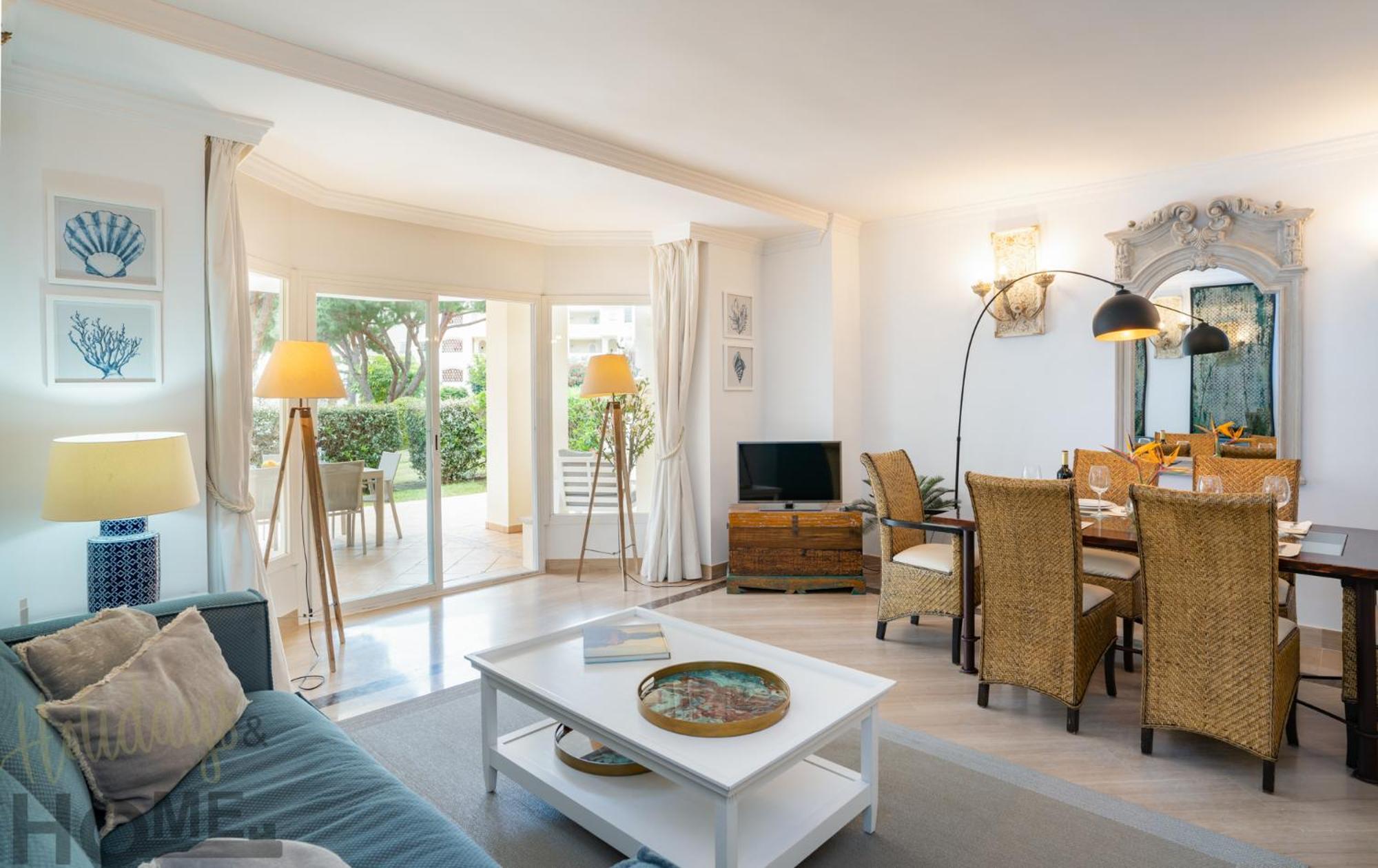 Hacienda Playa Elviria 300 M Playa,jardin , 2 Hab ,marbella * Marbella