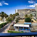 Stunning Apartment On The Beachfront With Sea Views In Marbella Center.