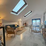Blue Glass Penthouse In Marbella City Center