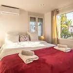 In The Second Line, Modern Beachfront Holiday Home In Costabella, Marbella