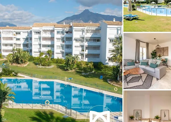 Vacation Marbella I Beachfront Quiet Apt With Private Beach Access, A Minute Walk From Puerto Banus Marina, 24-7 Security And Parking