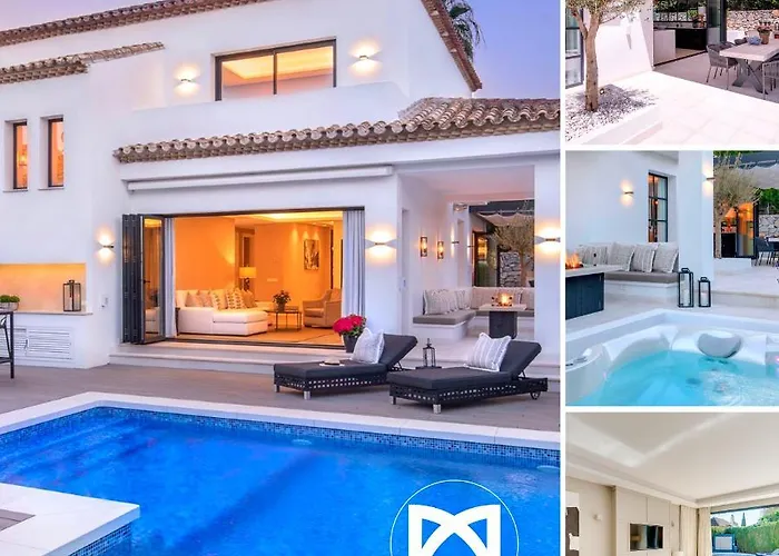 Vacation Marbella I Villa Lina, Golf Valley, Private Heated Pool, Jacuzzi, Close To The Marina