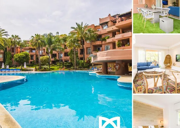 Vacation Marbella L Golden Mile Oasis L Family Friendly L Next To The Beach And Puente Romano L 24-7 Security