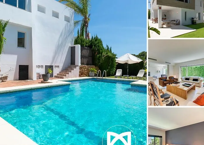 Vacation Marbella I Villa Fuentes, Prime Location, Perfect For Families And Big Groups, Shared Pool