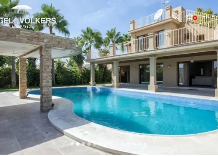 Casa Farah Villa Marbella Golden Mile Coral Beach Behind Aldi