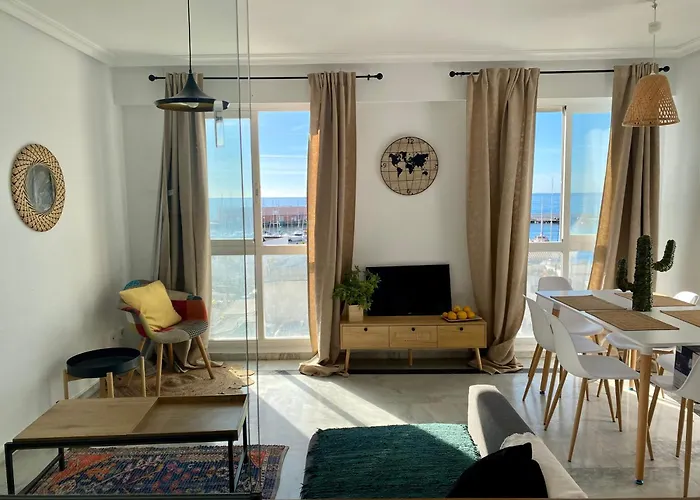 Seafront In Marbella With Pool And Garage