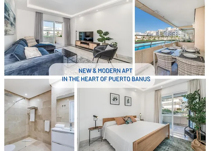 New And Modern Apartment In The Heart Of Puerto Banus