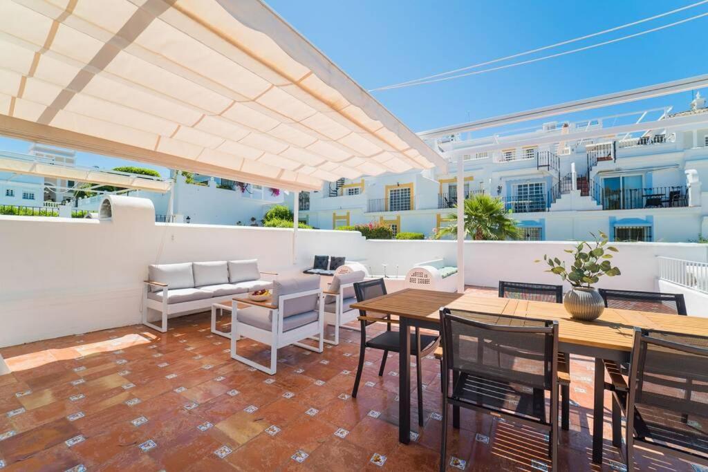 Aloha Pueblo Beautiful With Roof-terrace Next To Aloha Golf * Marbella