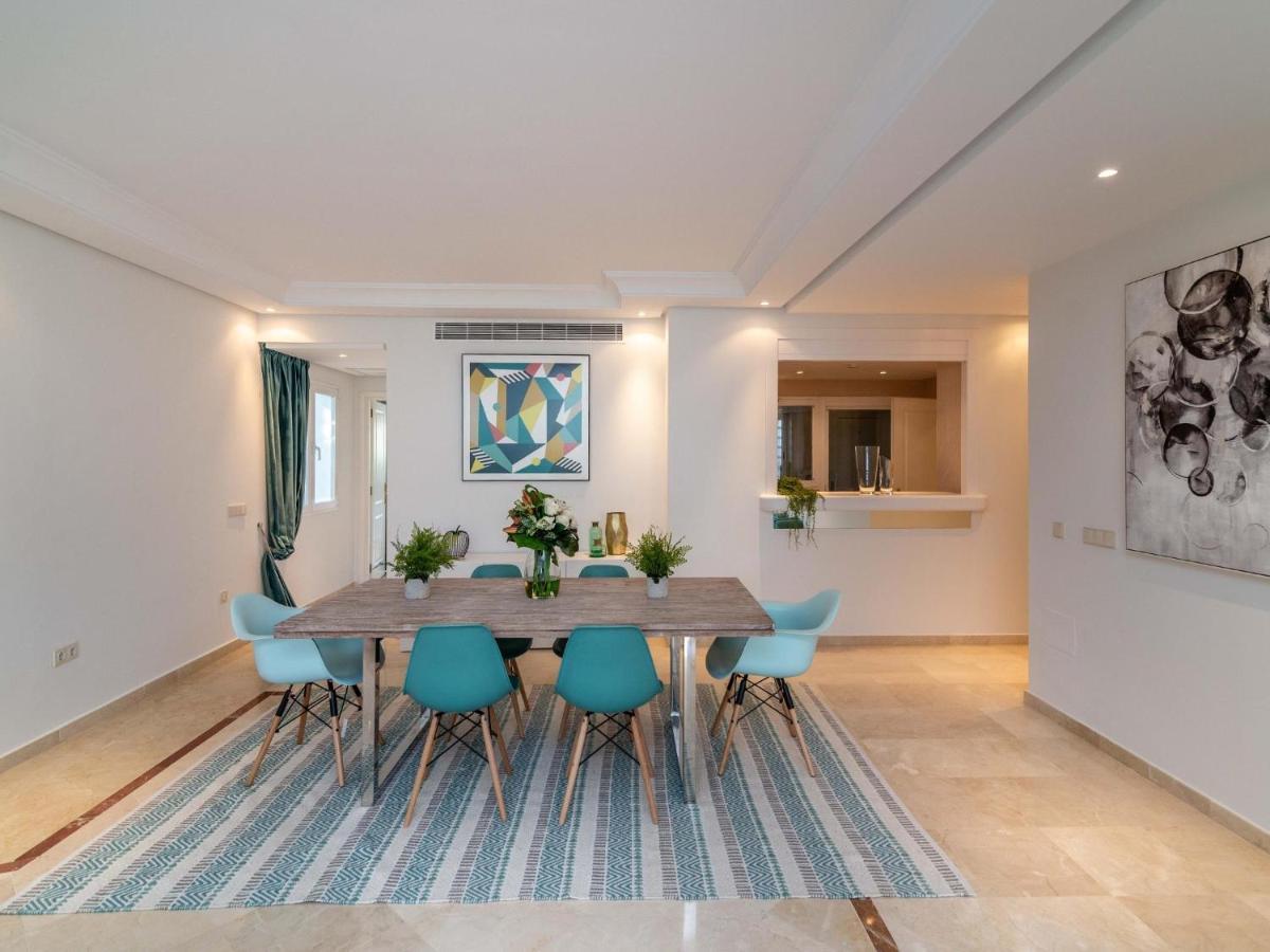 Vacation I Jardines De Ventura Del Mar, Walk To Puerto Banus Marina, A Minute From The Beach, Groundfloor, Family Friendly And Pool Apartment Marbella