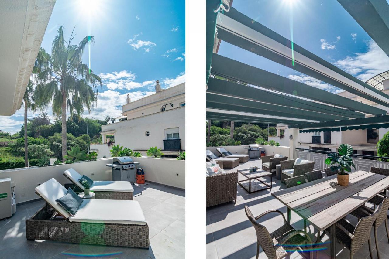 Apartment Sensational And Exotic 3-bedroom Retreat In Nueva Andalucia With A Palm Garden