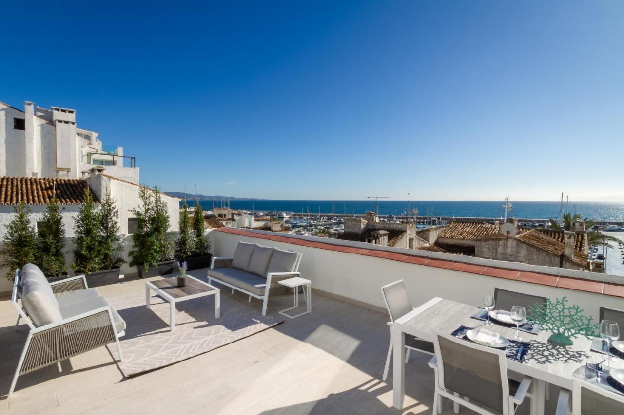 Banus - Puerto Banus Harbour Sea Views Penthouse Appartement Marbella