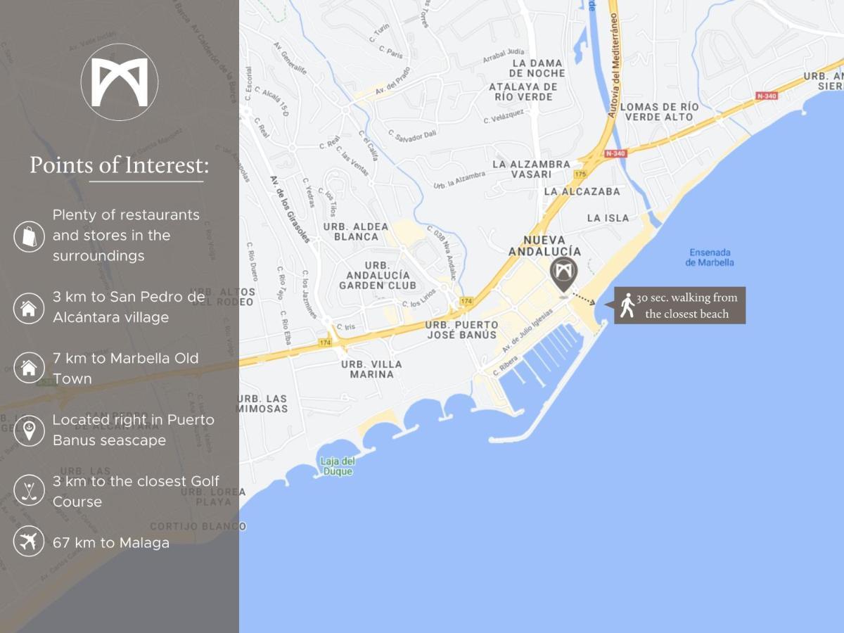 Vacation I Marina De Banus Beach Retreat, Next To Marina And Shops, 24-7 Security Appartement Marbella
