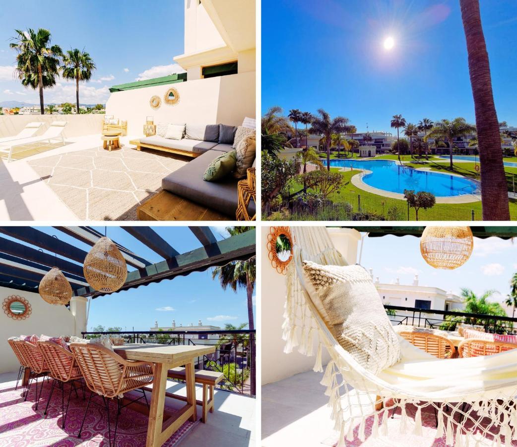 Stayatsas Luxe App Vlakbij Strand, 80 M2 Terras, Grote Zwembaden Apartamento Marbella