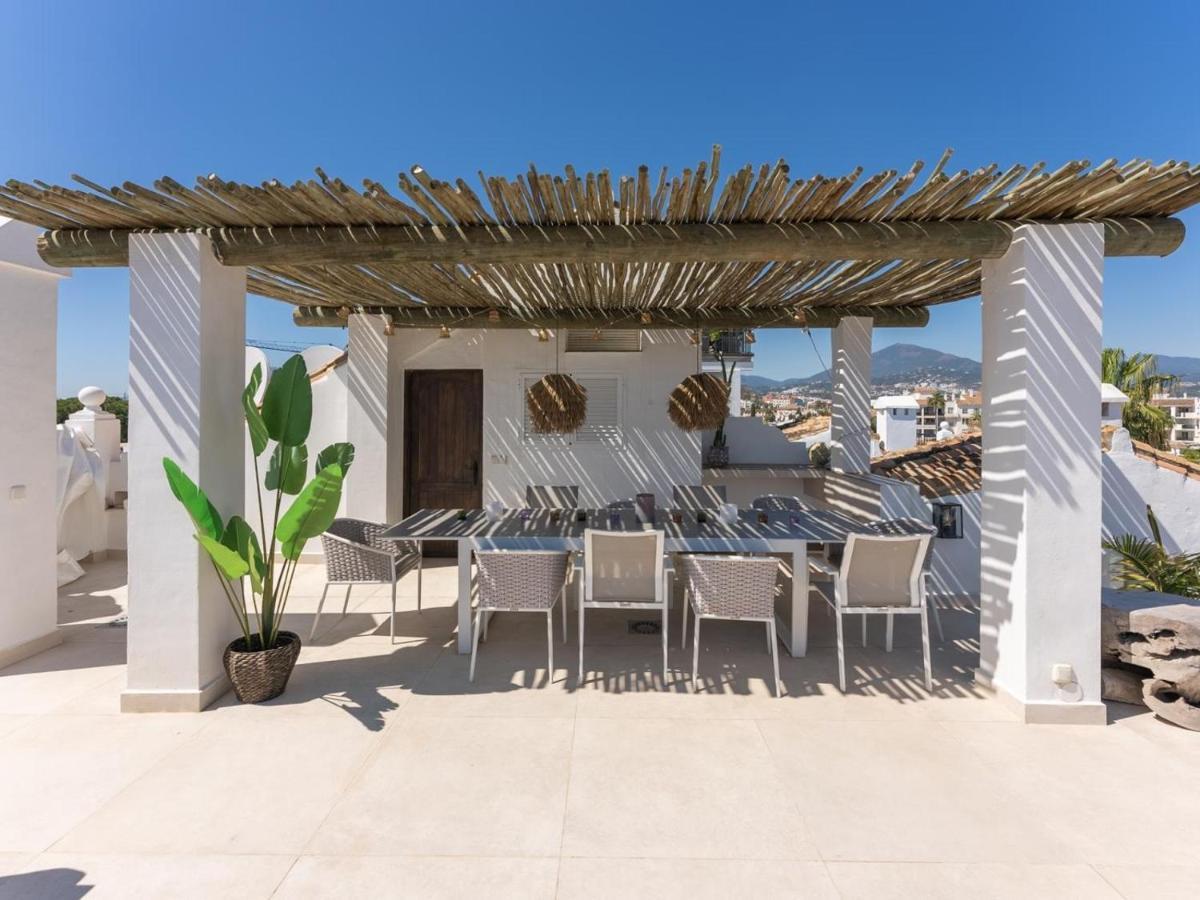 Castiglione Luxury Beachfront Duplex Penthouse Apartamento Marbella