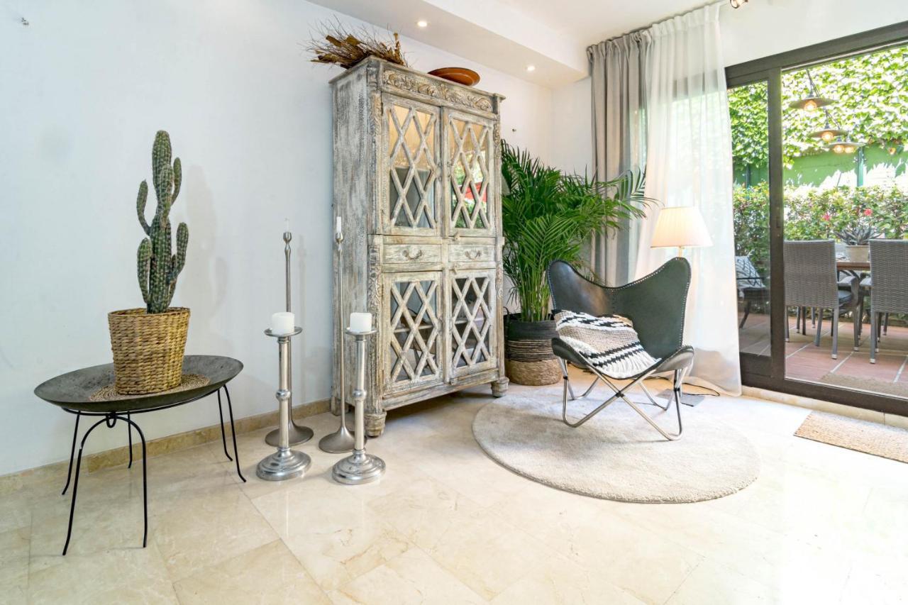 Seaside 3 Bedroom Townhouse In San Pedro Close To The With Private Garden Marbella