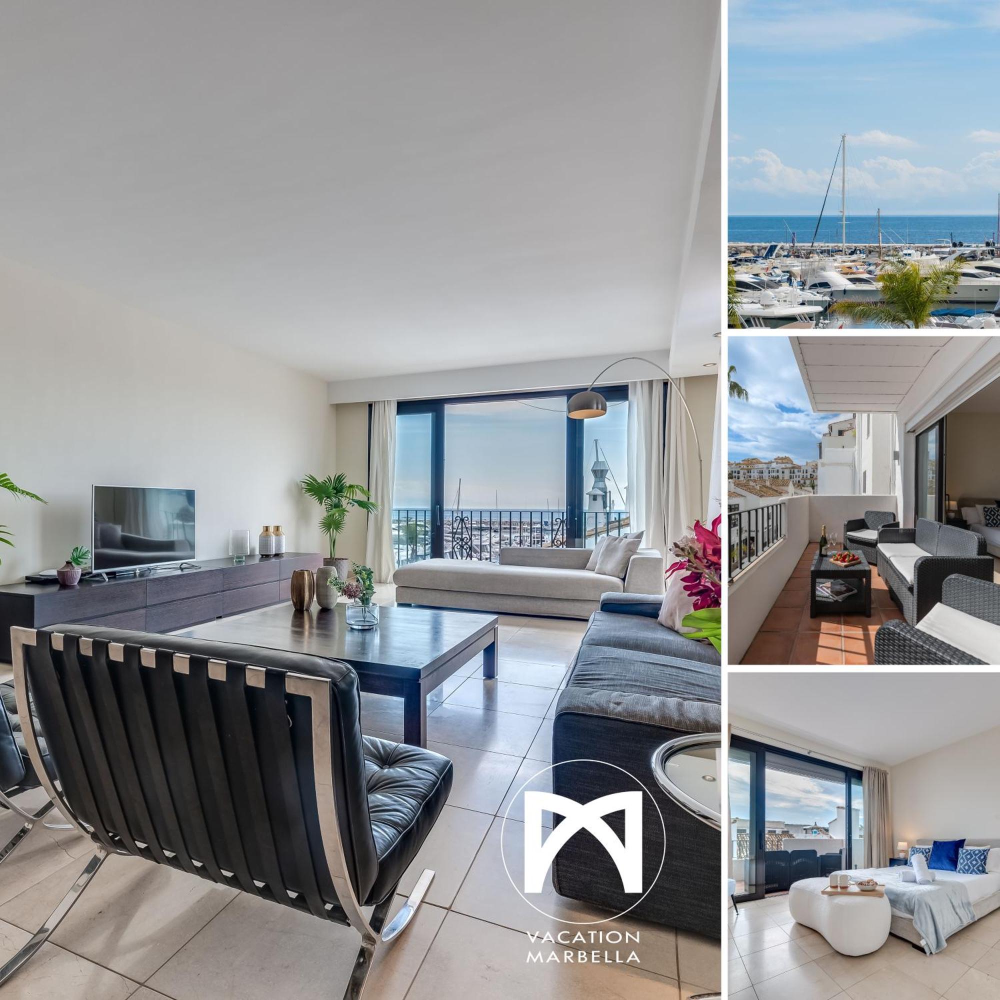 Apartment Vacation I Paradise At Puerto Banus Marina, Luxury Shops, Sea View *