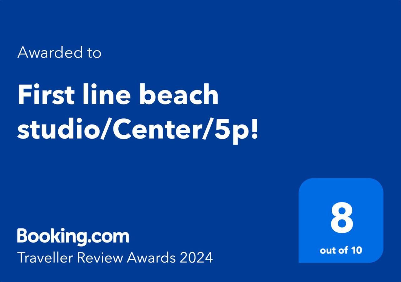 Appartement First Line Studio/center/5p!