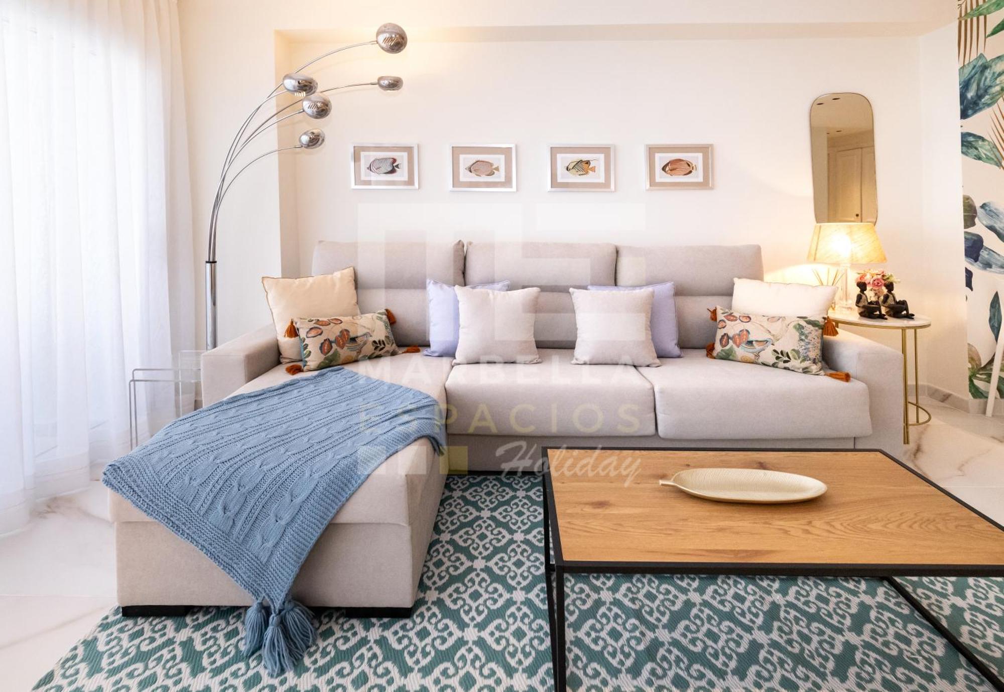 751, Renovated 2 Beedroom Apartment, Second Line Of The Beach, Wifi, Parkinging Apartamento Marbella