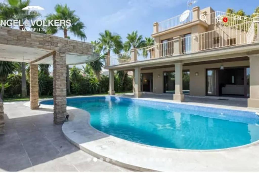 Casa Farah Golden Mile Coral Behind Aldi Villa Marbella
