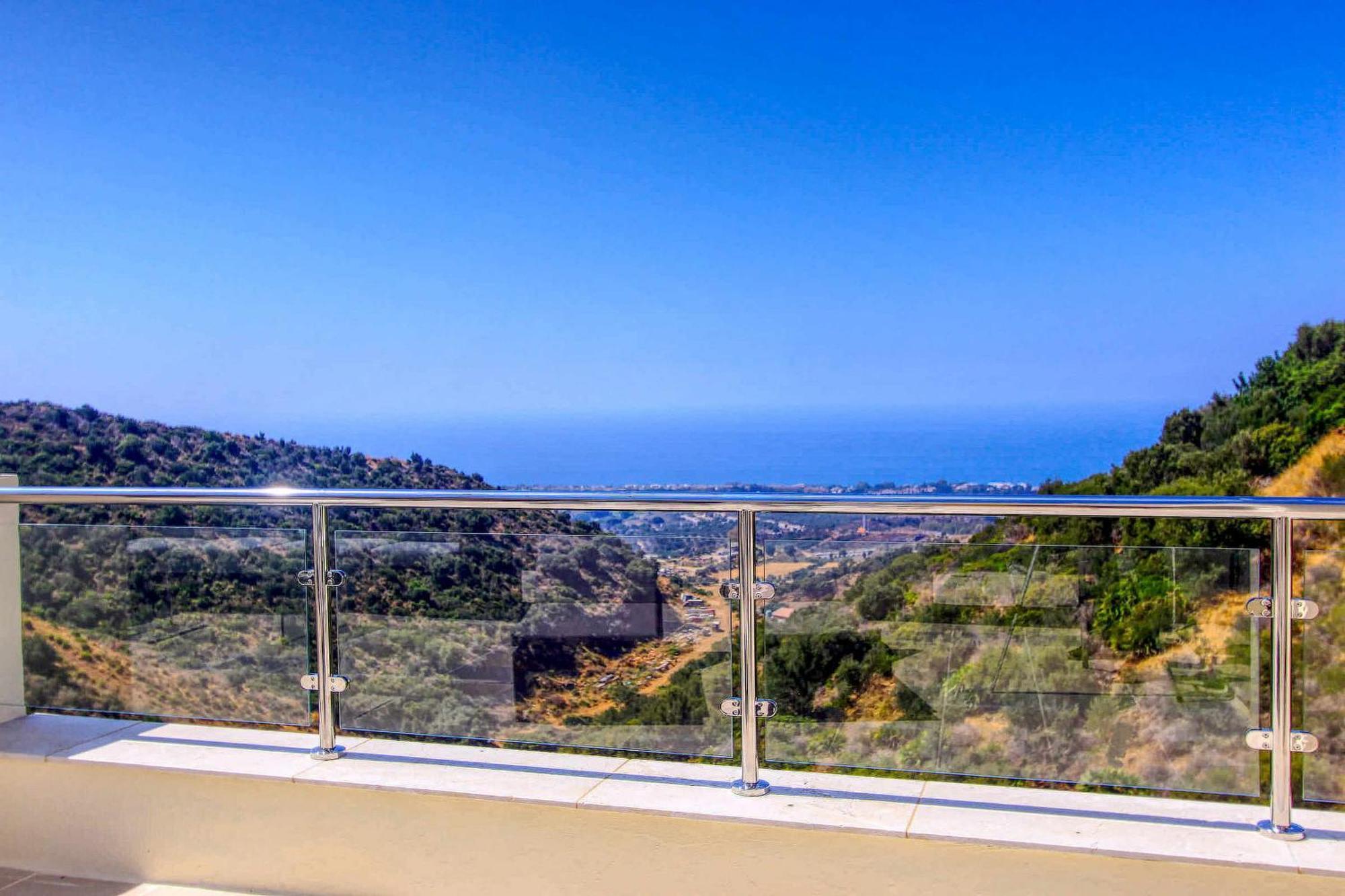Apartment 1090 Amazing Panorama Sea View Penthouse Large Terrace Heated Pool Gym Marbella