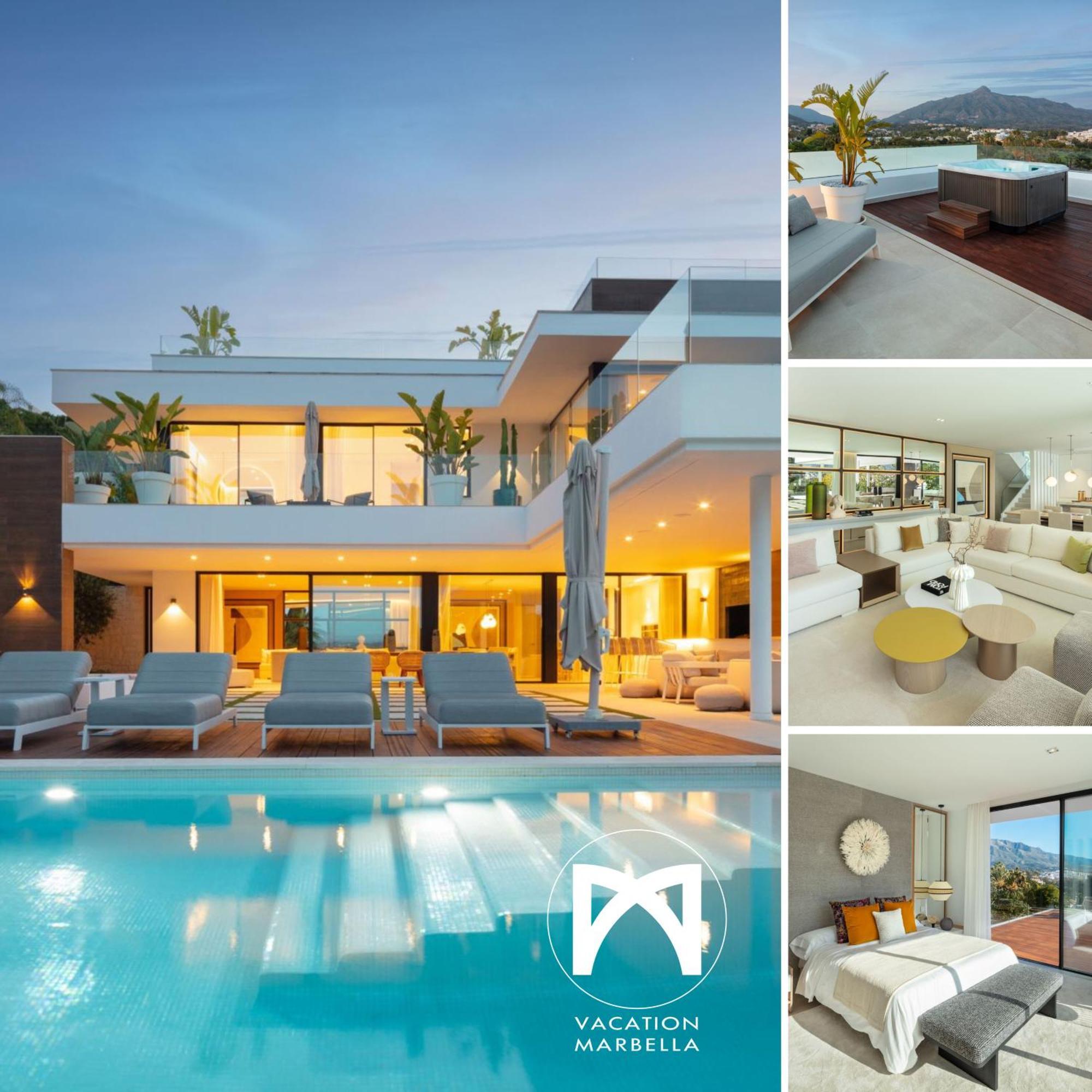 Vacation I Almost Heaven, New Built Villa, Rooftop Jacuzzi, Infinity Heated Pool Pousada