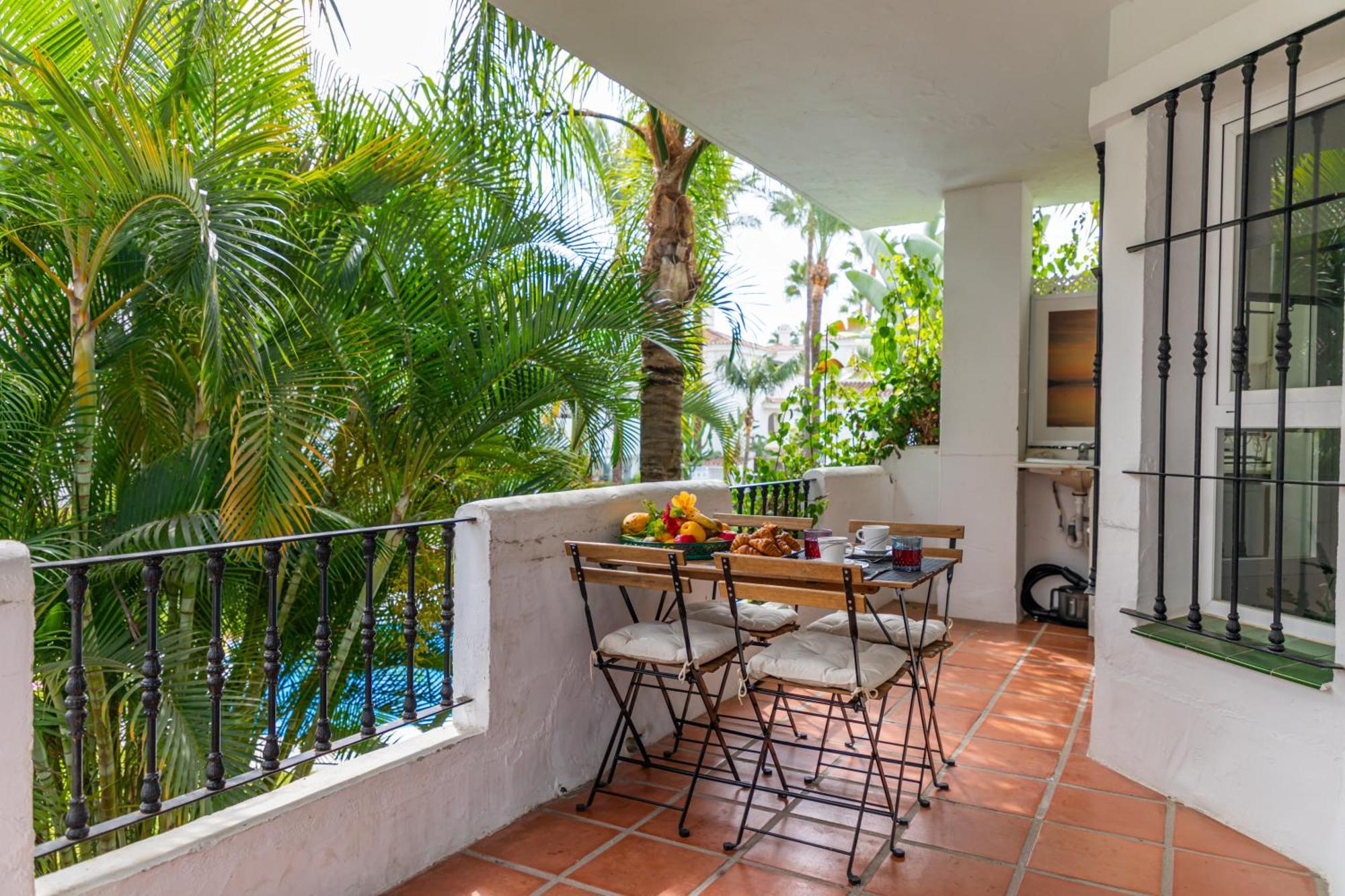 Ab - Design Penthouse - Puerto Banus - Golden Mile - Pool And Tropical Garden View Apartment