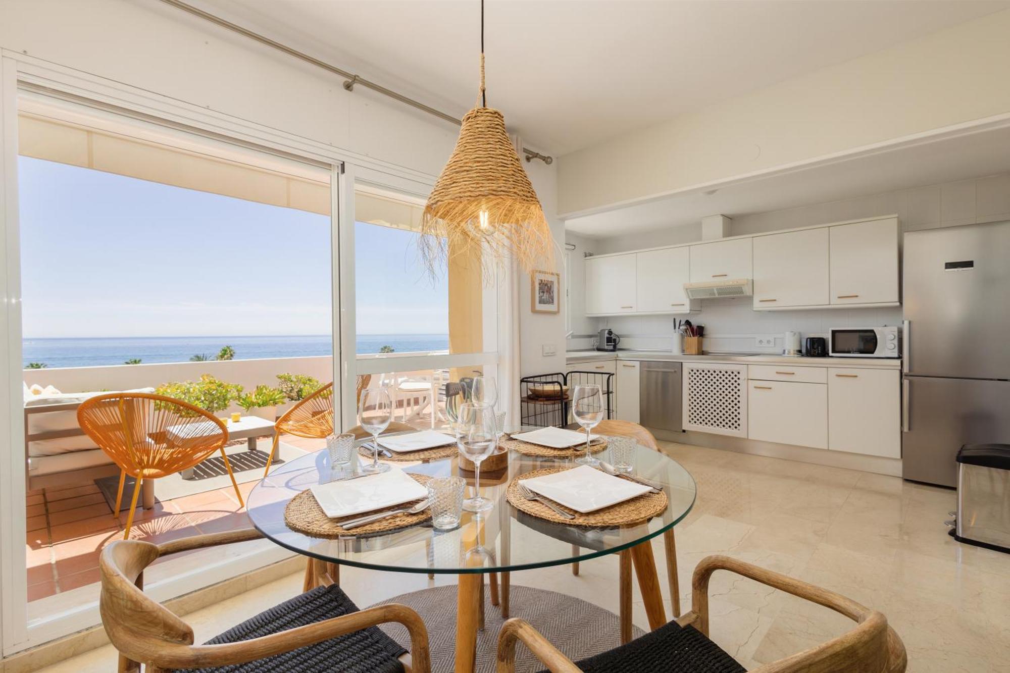 Modern Beachside Penthouse With Amazing Sea Views Apartment Marbella