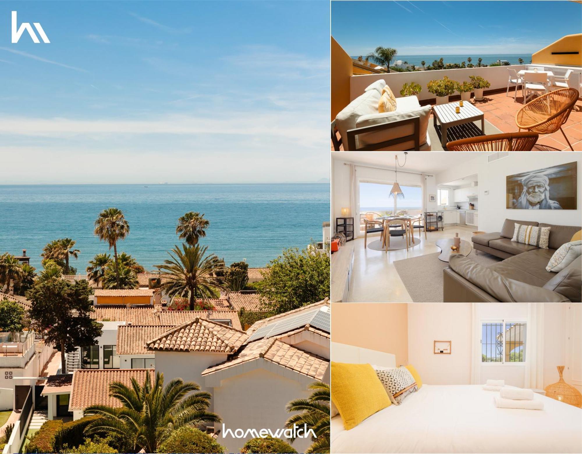 Apartment Modern Beachside Penthouse With Amazing Sea Views *