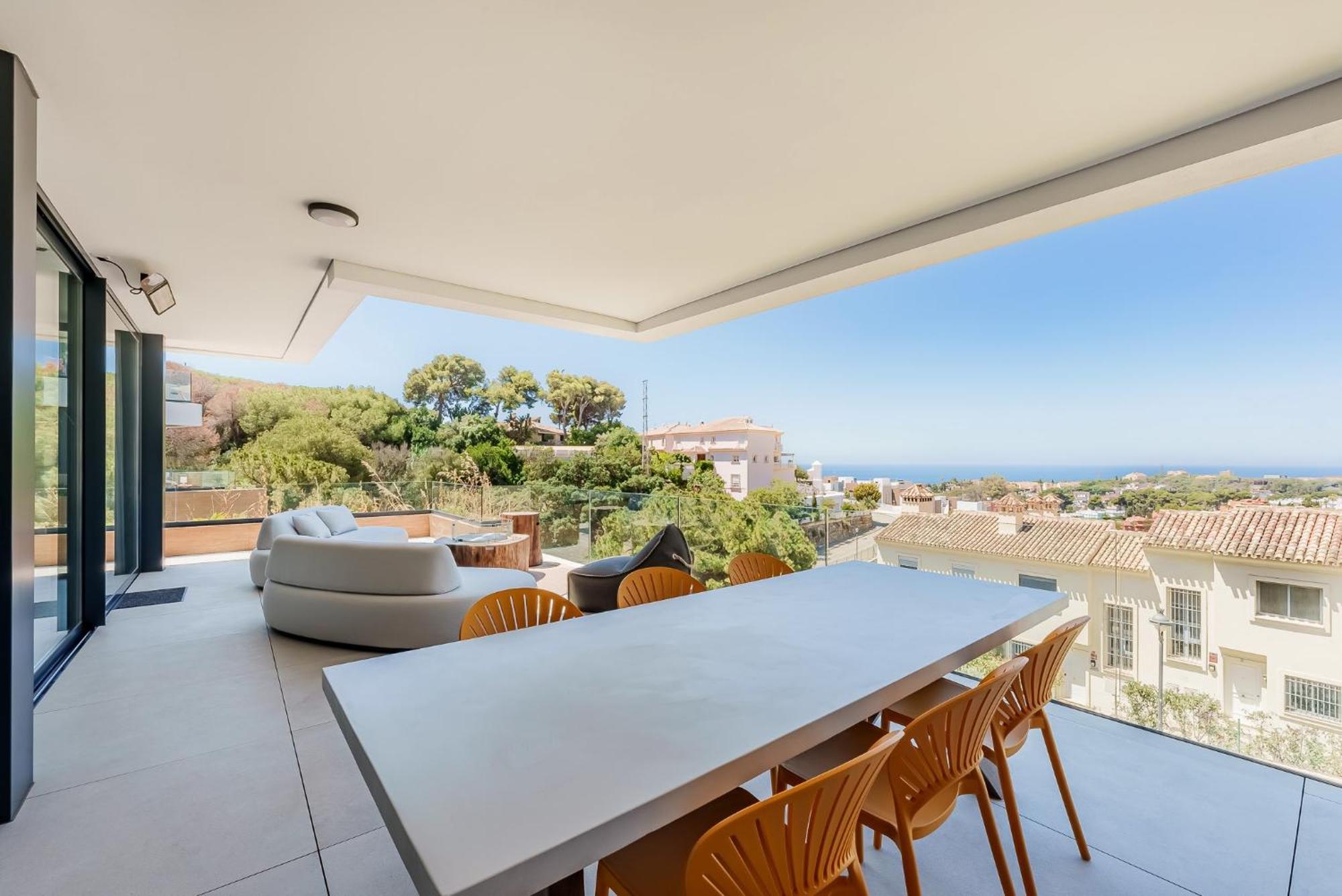 Vida - Luxury Panorama Seaview Penthouse In Organic-boho Design With Pool, Gym, Apartamento *