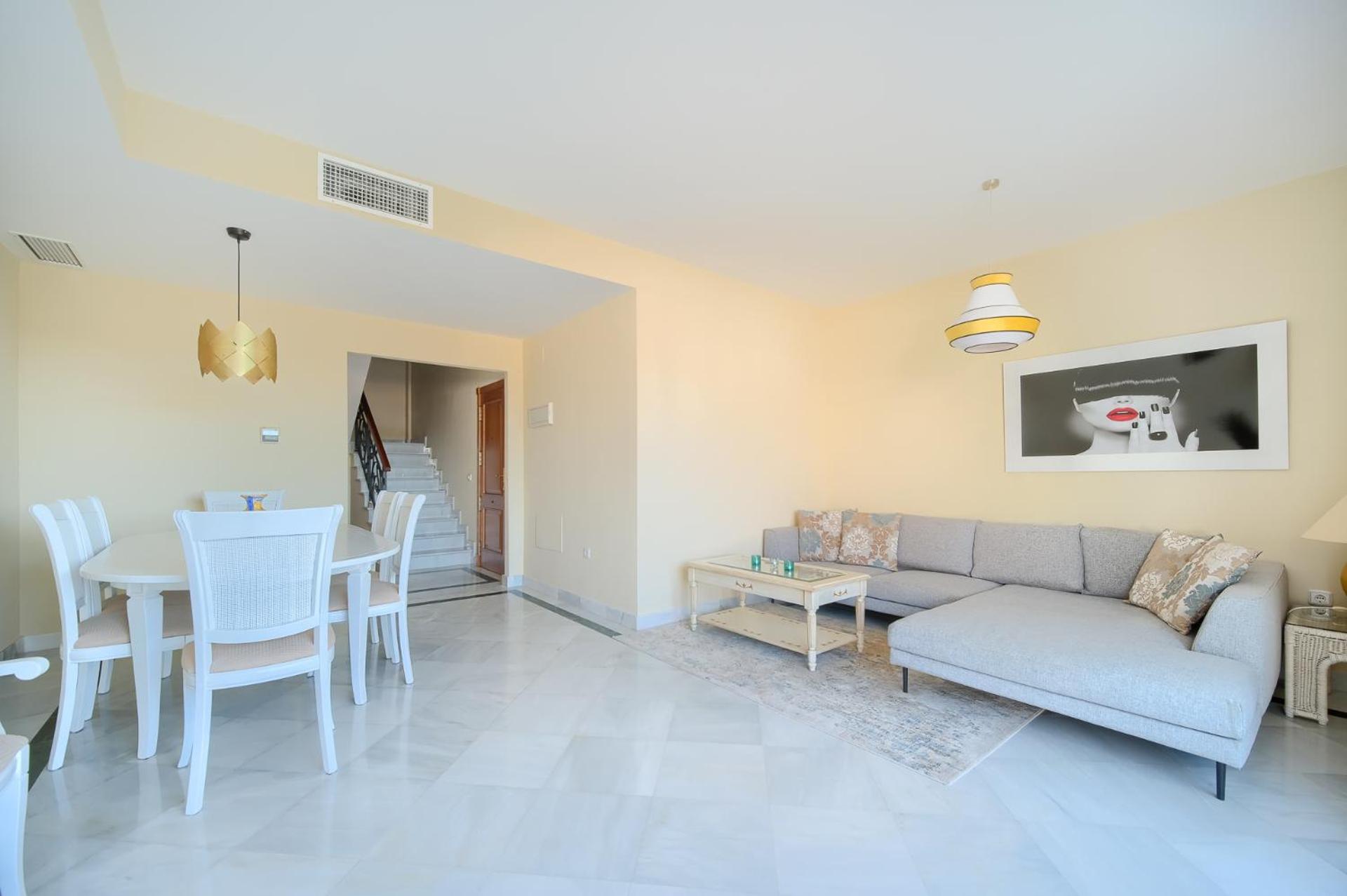 Cozy 3 Bed Duplex With Shared Swimming Pool In Nueva Andalucia Marbella