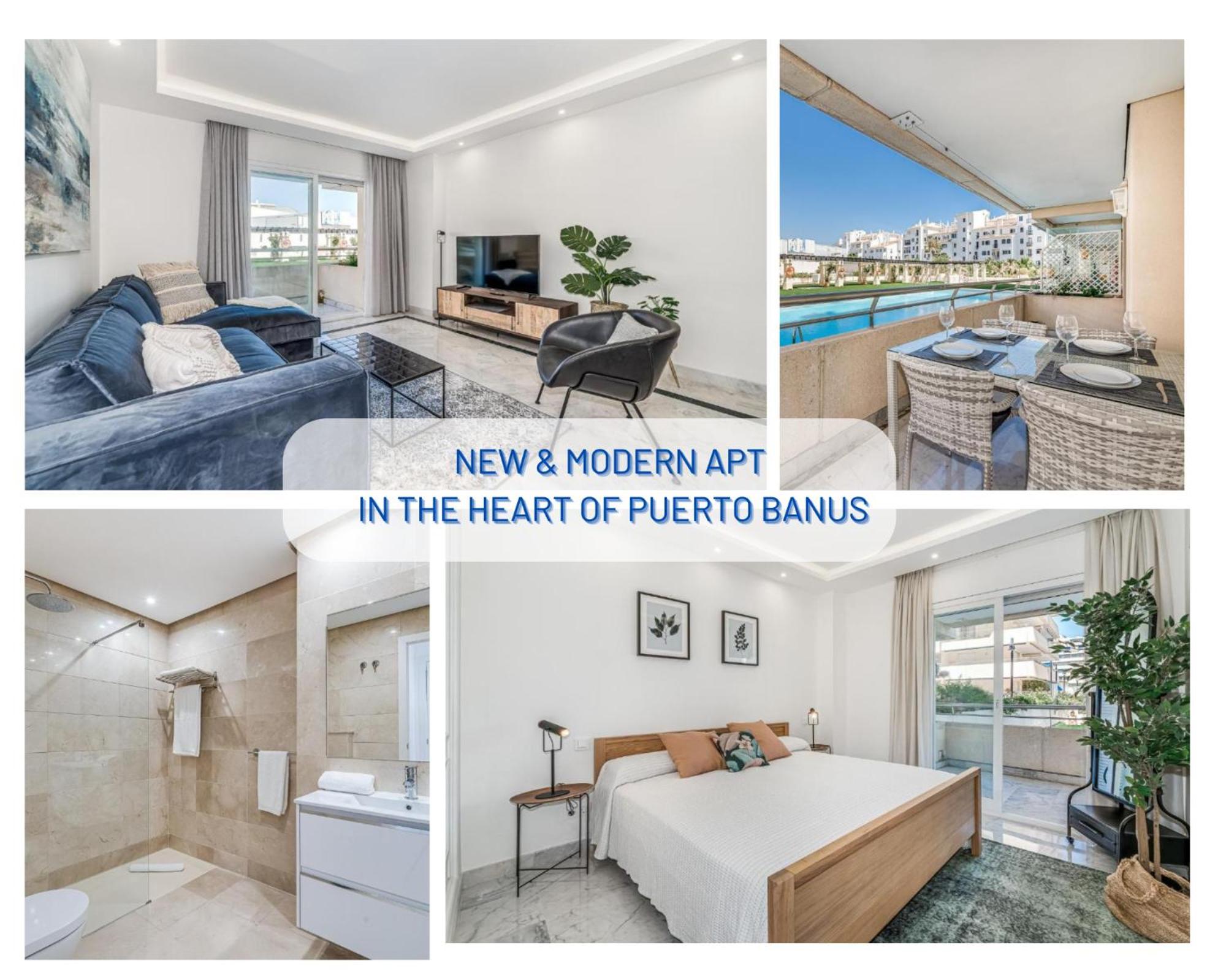 New And Modern In The Heart Of Puerto Banus *
