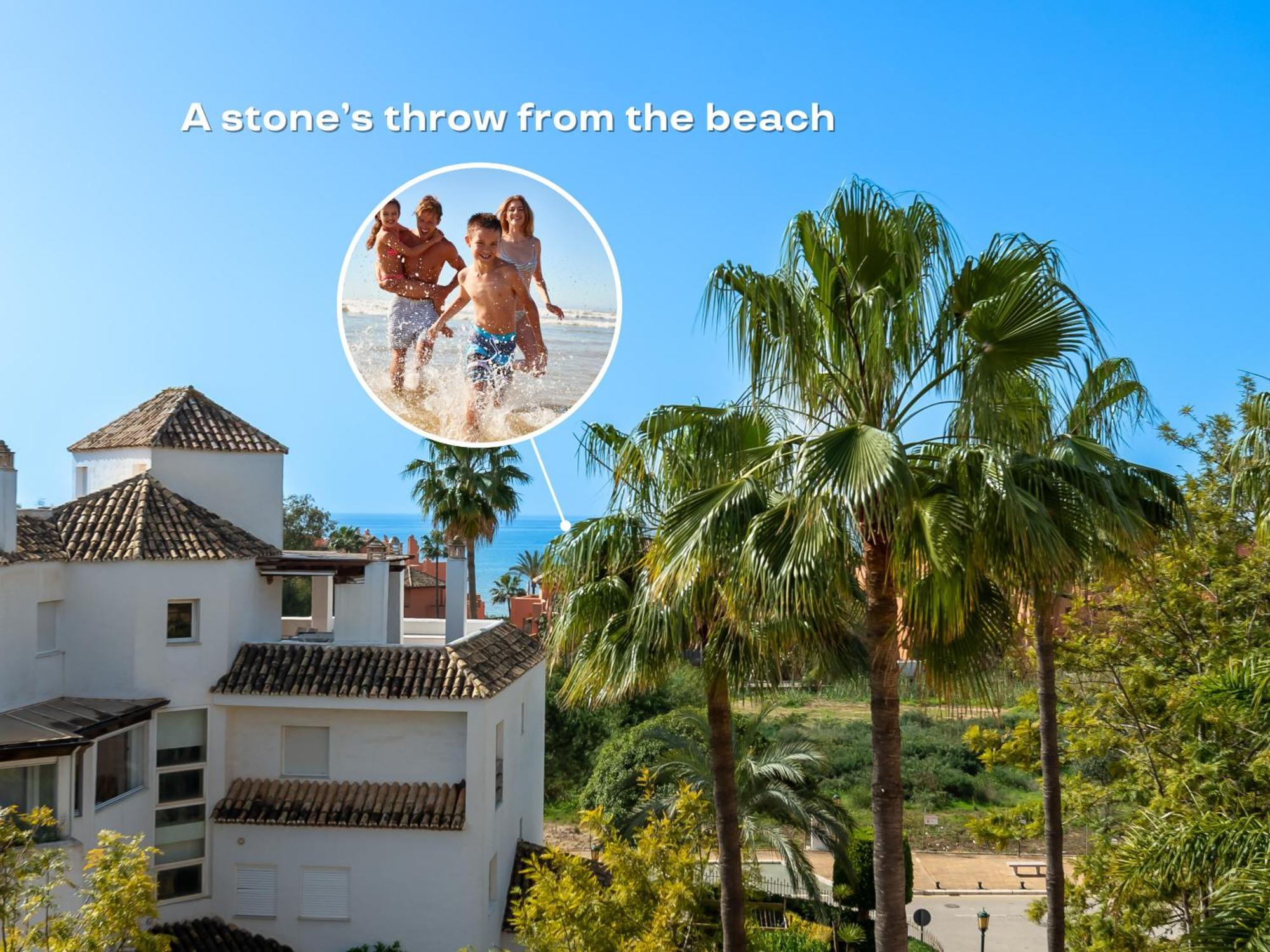 Vacation Marbella: Beachfront Luxury Duplex Penthouse Apartment
