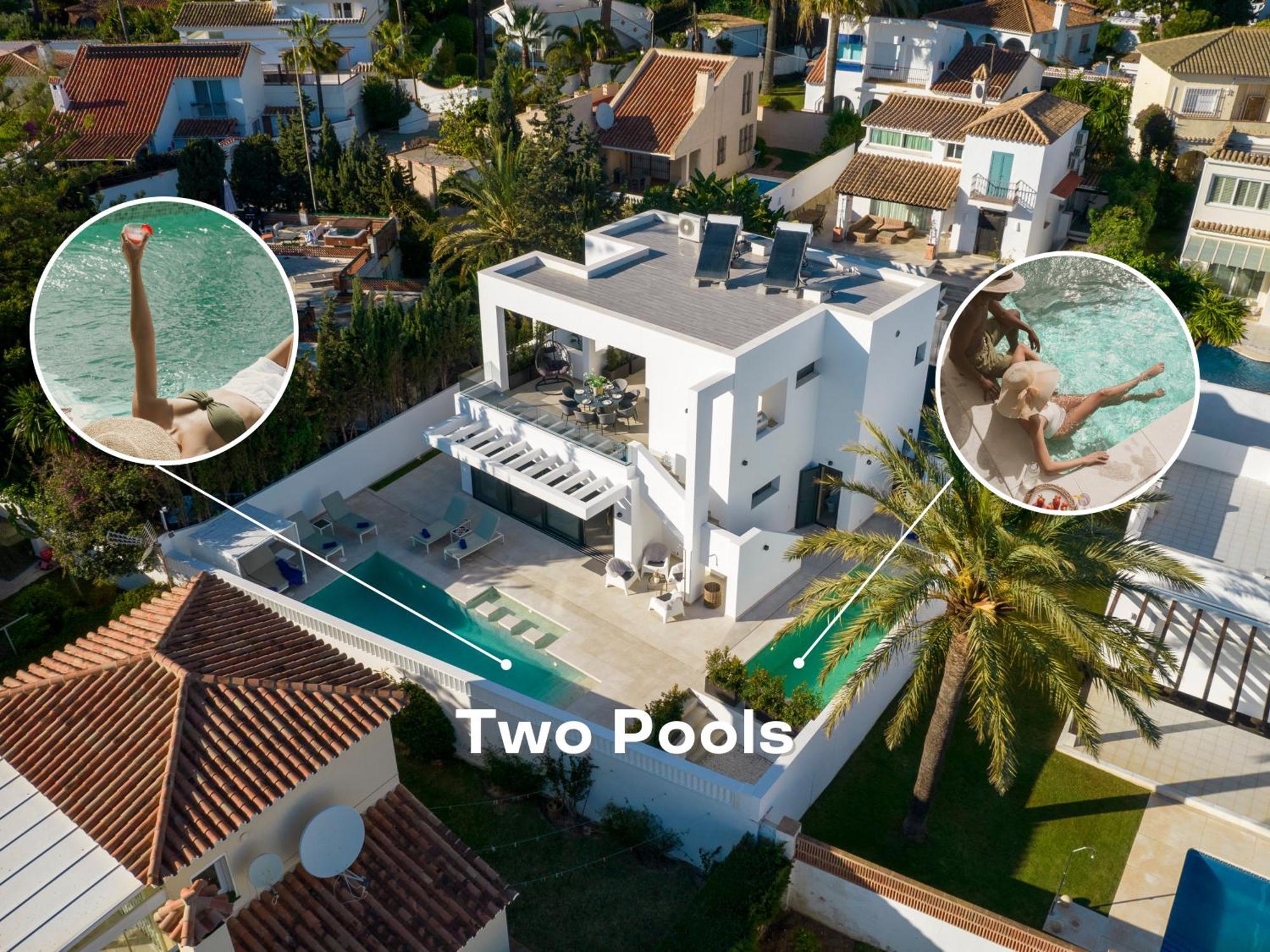 Vacation I Marbesa White Pearl, Two Private Pools, Built In 2024 Villa