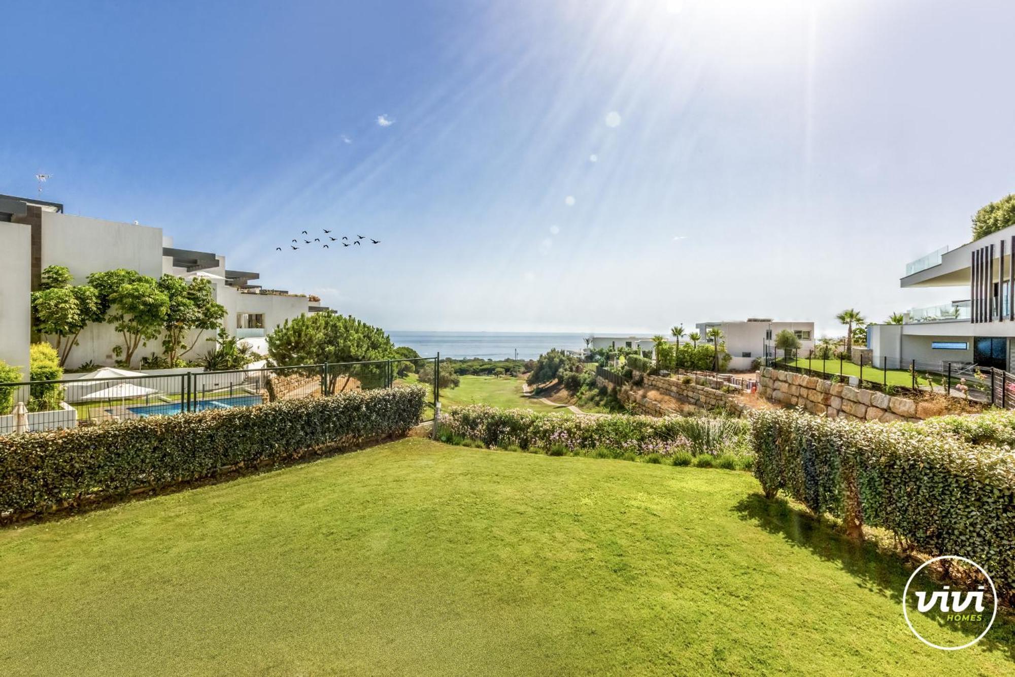 Vivi Homes - Casa Ferli Pool, Garden, Golf & Sea View Apartamento *
