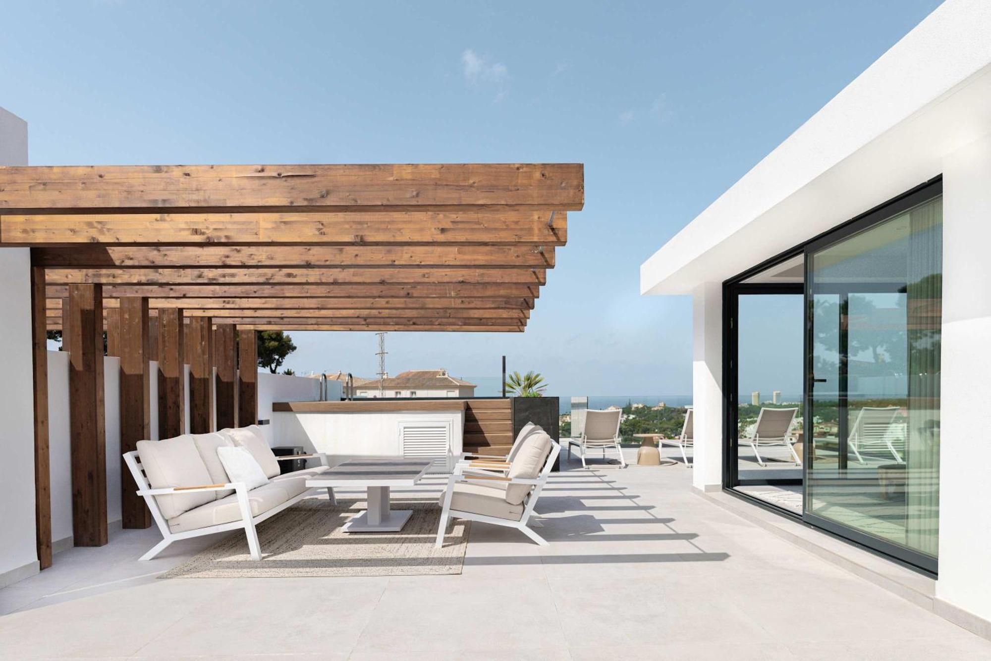 Casa Sol Luxury Rooftop Penthouse Gym Pools Marbella
