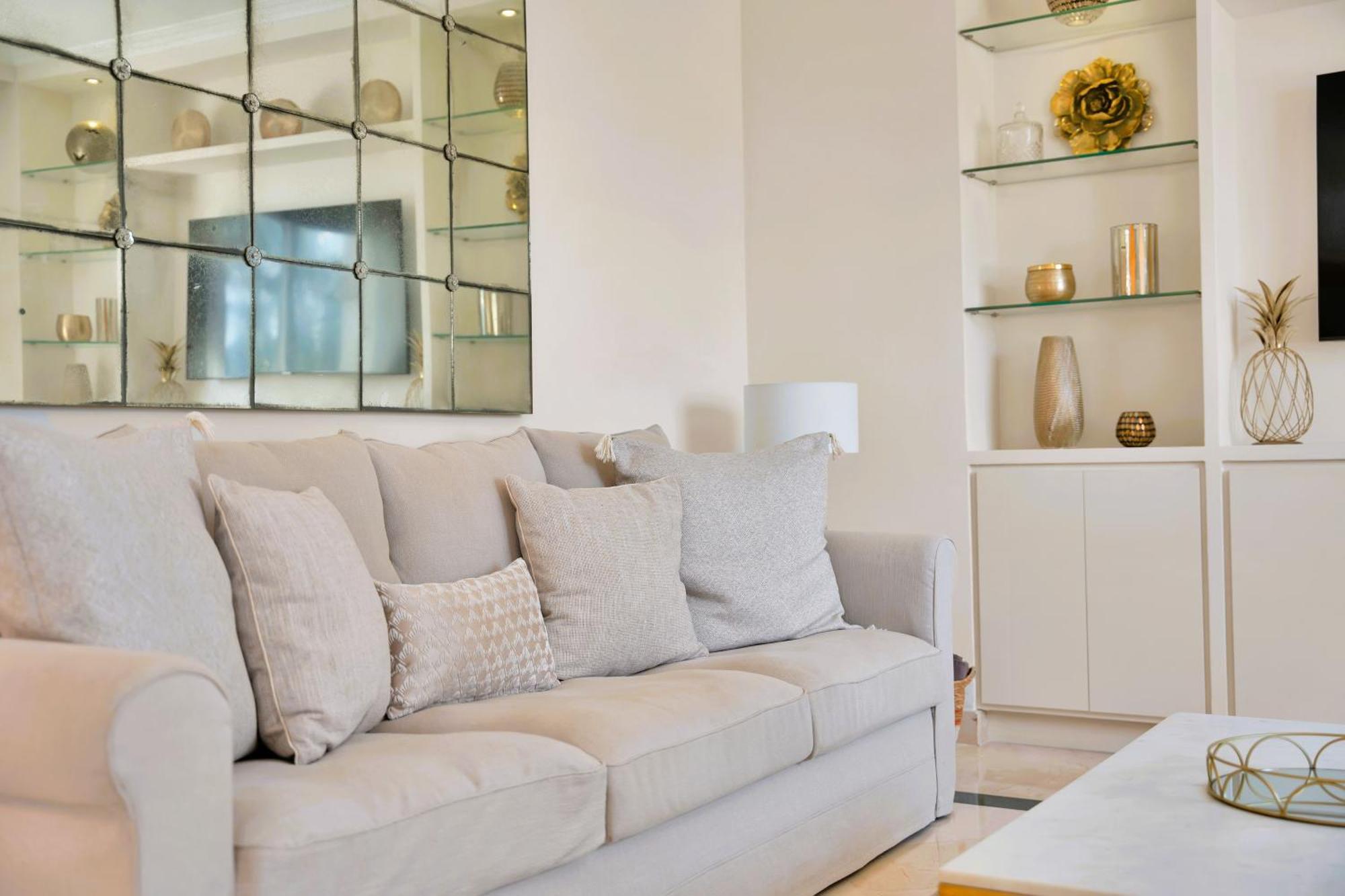 Luxury Penthouse With Sea Views In Marbella Golden Mile, Puente Romano Area Apartamento Marbella