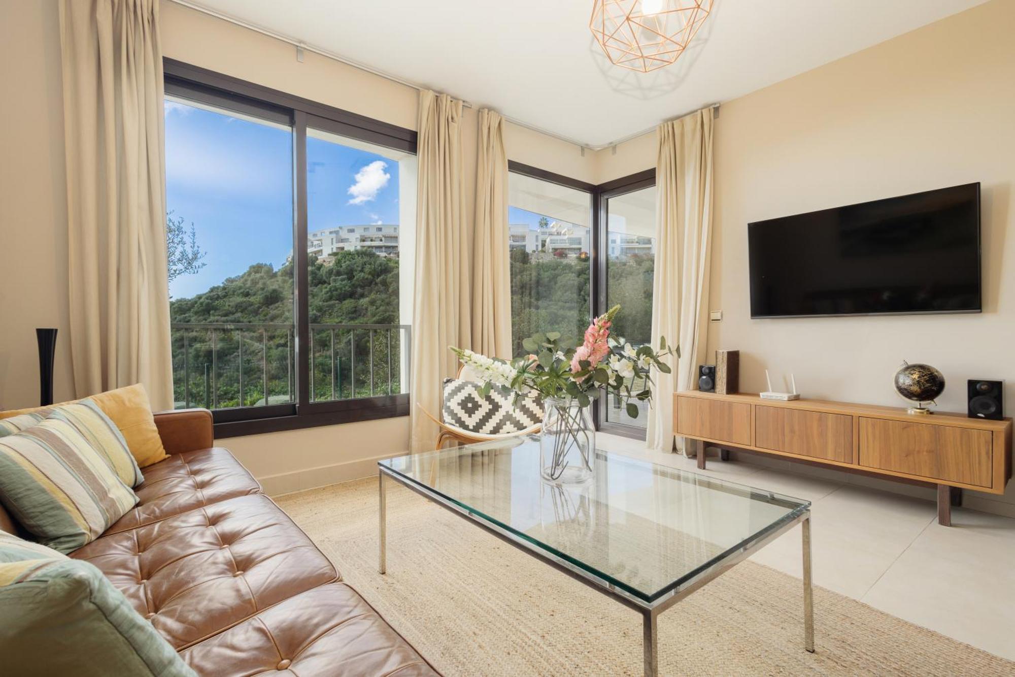 Moderno Vacacional Con Increbles Vistas Al Mar Con Y Gimnasio * Marbella