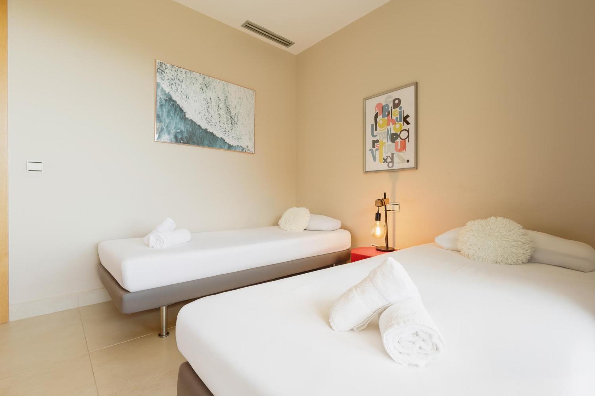 Apartamento Moderno Vacacional Con Increbles Vistas Al Mar Con Y Gimnasio *