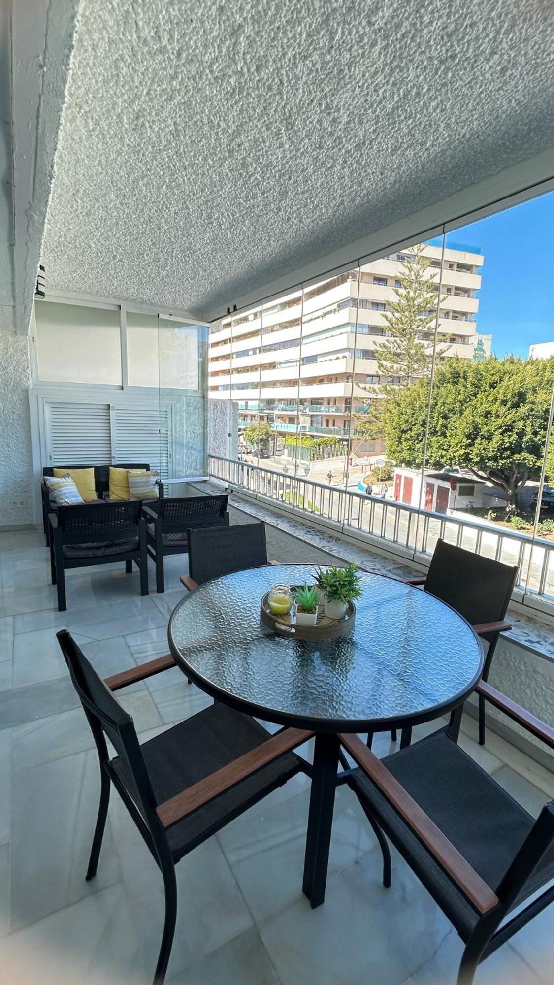 Centrico En Segunda Linea De Playa, Parking, Wifi 609 *