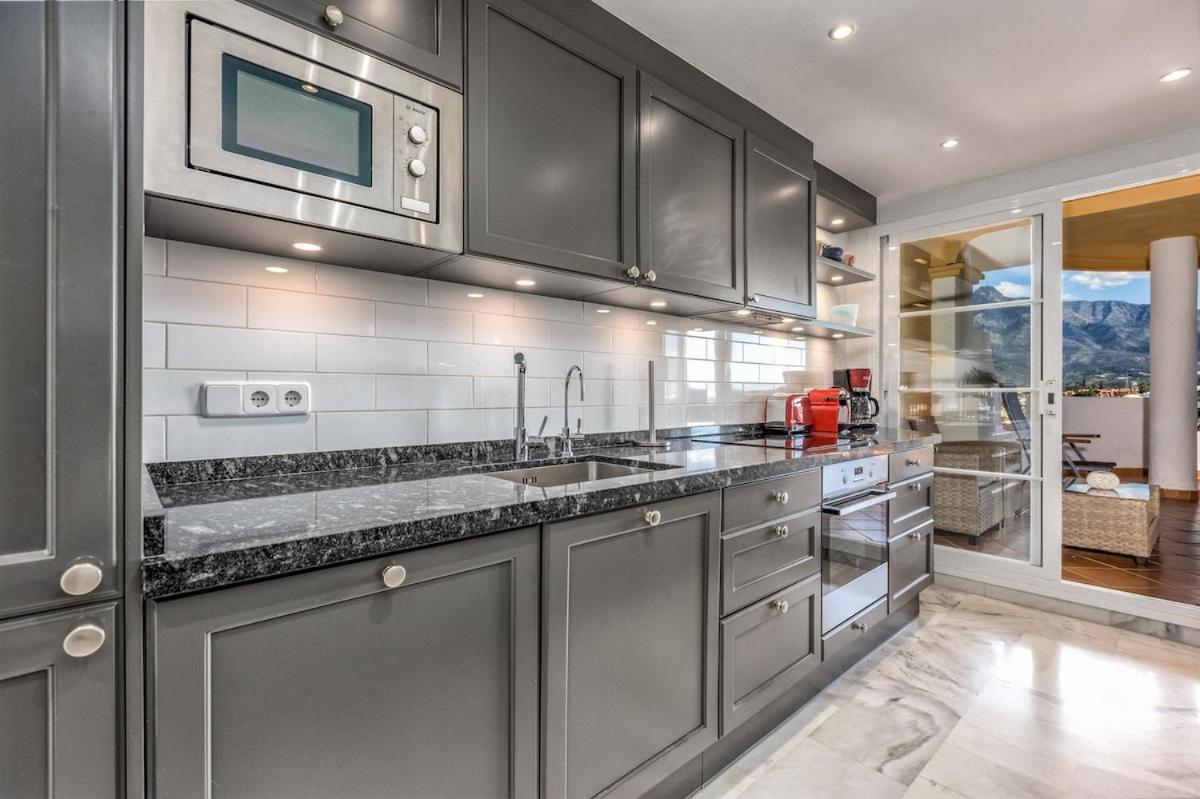 3 Bed Duplex By Puerto Banus, Marbella, 3 Pools, Sea Views Apartment Marbella
