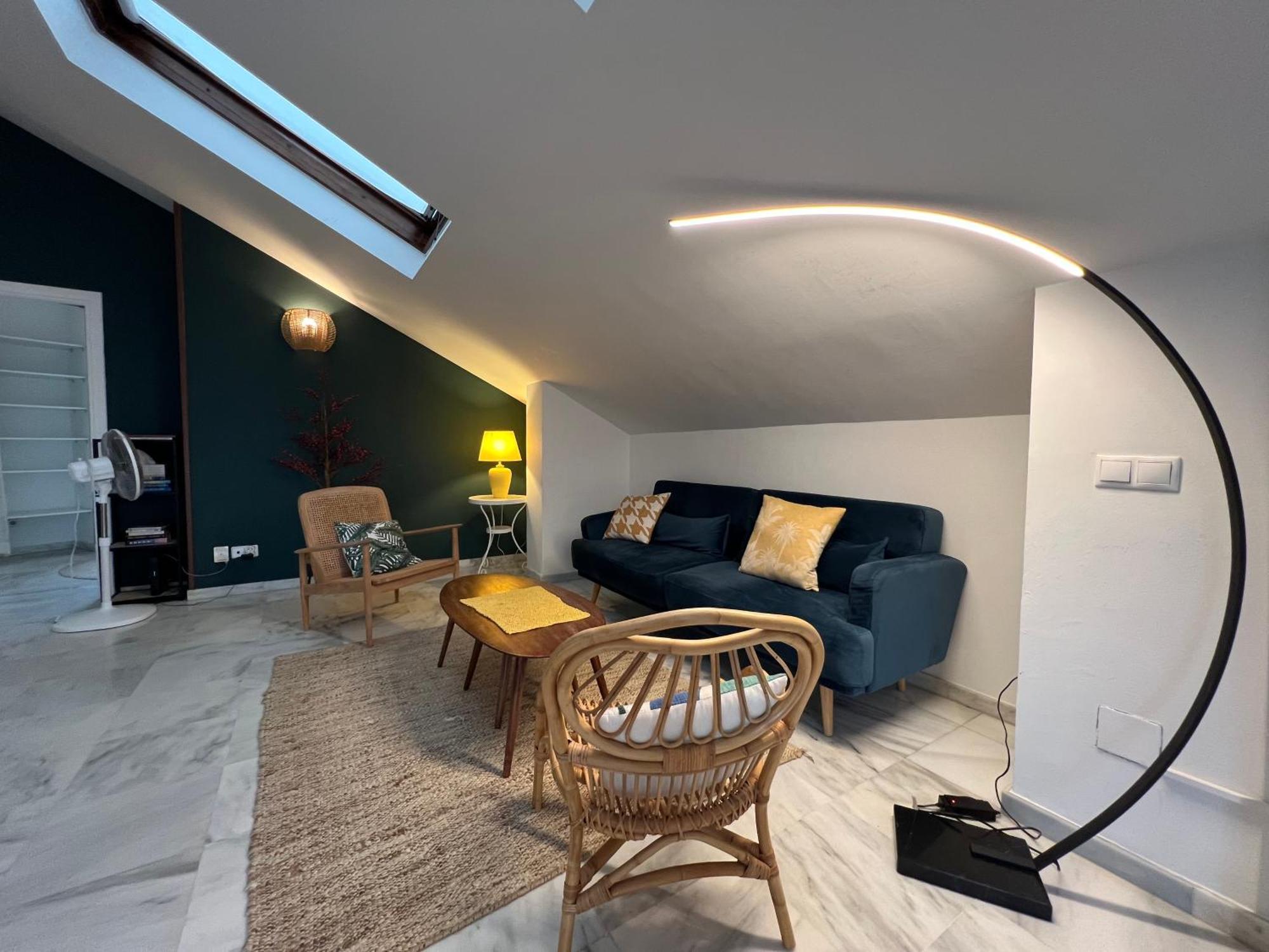 Blue Glass Penthouse In Center Apartment Marbella